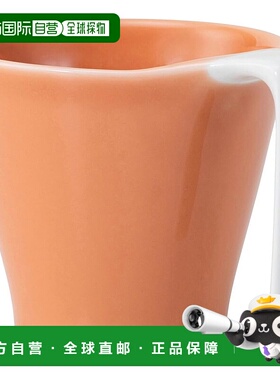 【日本直邮】Hasami ware 马克杯 小号 容量约 220ml 平静 橙色 2