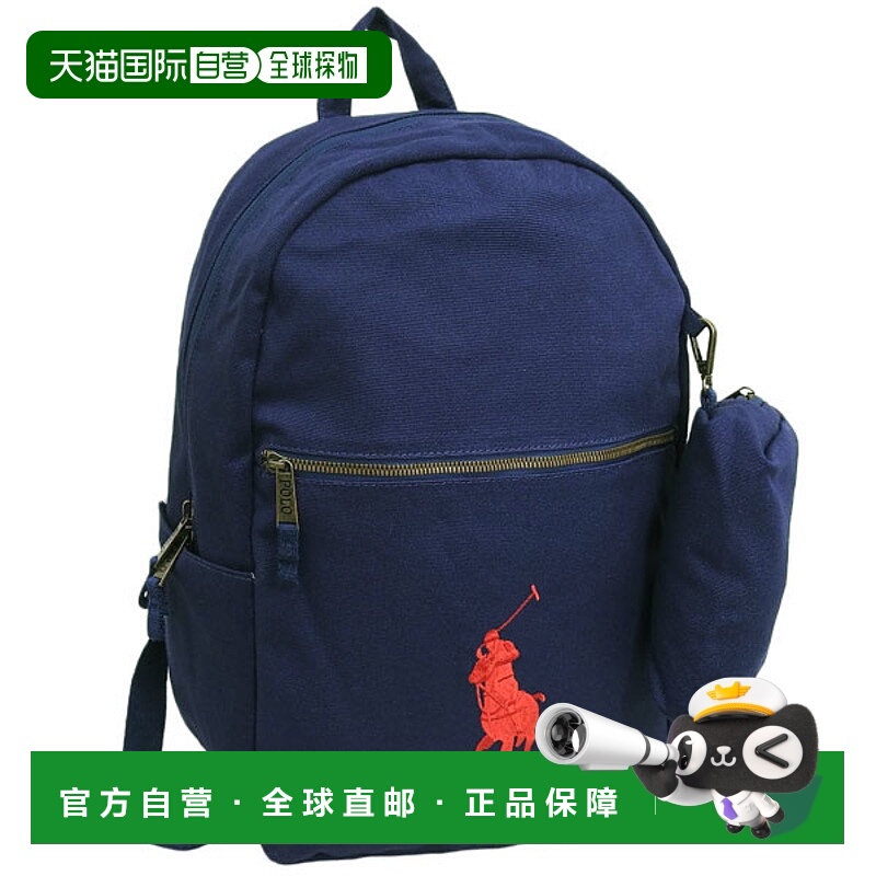 日本直邮Ralph Lauren 男女士棉质双肩包 9AR071BCV RALPH LAUREN