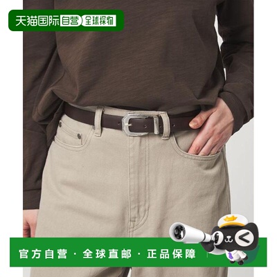 日本直邮green label relaxing  MANCINI 1979  西部风腰带