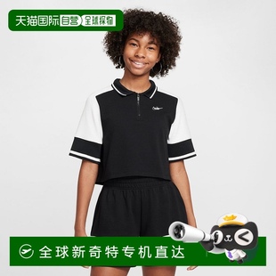 日本直邮Nike yth女孩新南威尔士州 耐克初级儿童儿童短袖 polo衬衫