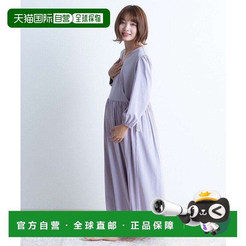 1h可退 日本直邮SWEET MOMMY 女装 卡通系连衣裙式睡衣 授乳开襟