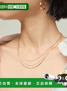 1h可退 日本直邮官方授权 Firsthand 三连链条项链