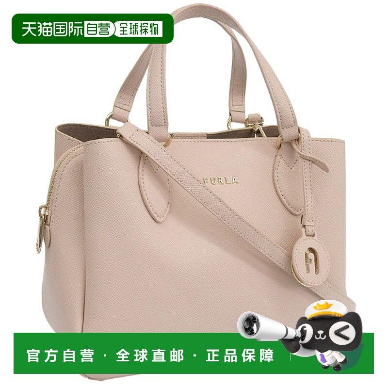 日本直邮Furla 女款包 2WAY 手提包 肩背包 皮革 米色 MINERVA TO