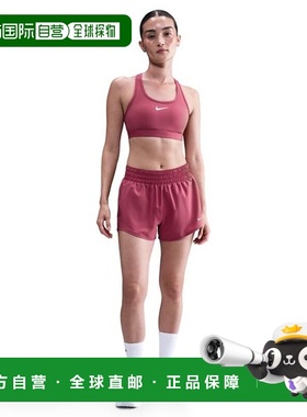 日本直邮Nike 女士加厚运动文胸 Nike Swoosh Medium Support DX6