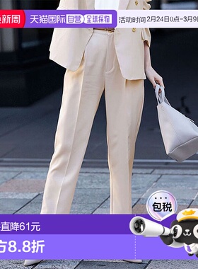 日本直邮GeeRA 美脚锥形长裤 R04609EW10459 [R04609EW10459] 长