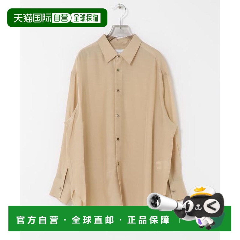 1h可退 日本直邮官方授权 URBAN RESEARCH 新款基础醋酸纤维衬衫