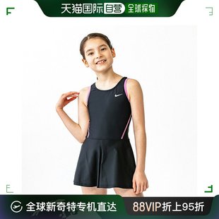 裙裤 日本直邮NIKE 一件式 女孩女孩儿童小幼儿游1 SWIM 型儿童泳衣
