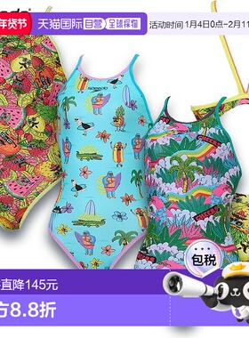 日本直邮Speedo Morgan Turns Suit（女士）连体练习泳衣（STW025