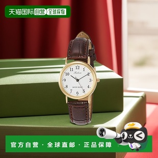 Q＆Q手表防水皮带Q997 CITIZEN 104女士白西铁城女式 日本直邮