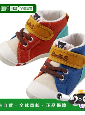 日潮跑腿Mikihouse 儿童牛仔休闲鞋 (87) Multi 12cm63-9302-579