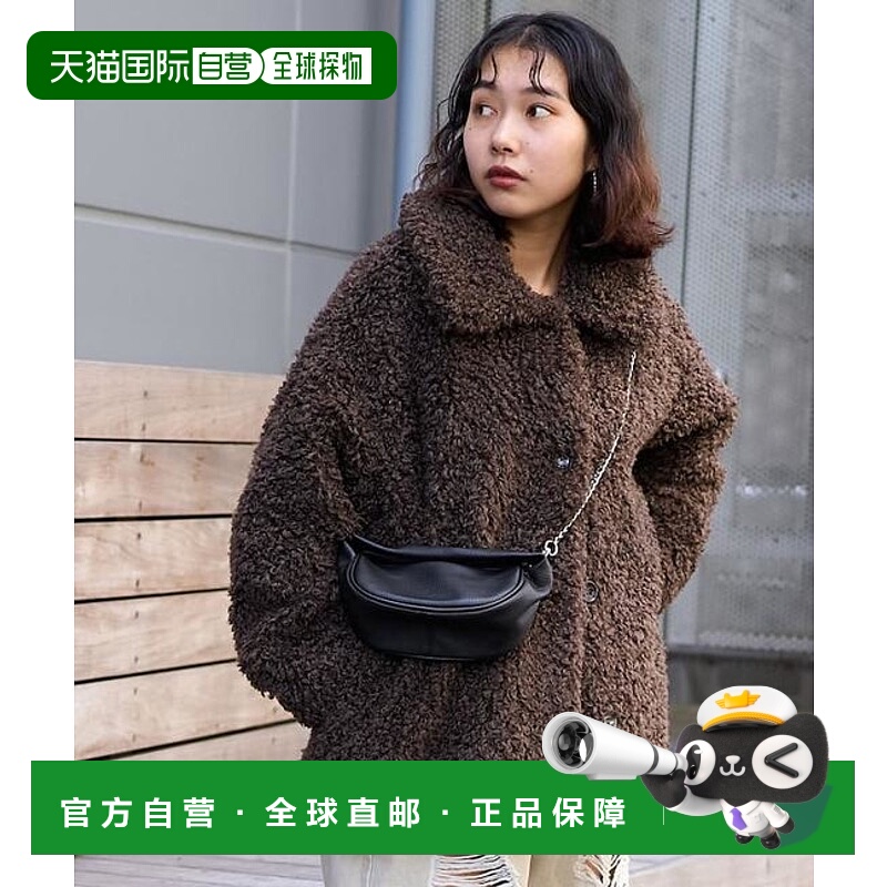 1h可退 日本直邮官方授权 PUBLUX 泰迪绒大衣牛仔皮草牛仔裤