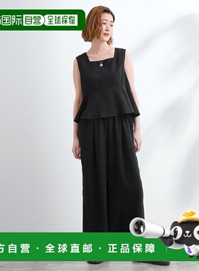 日本直邮grove 条纹连身工装裙 [GR1241EW054197]背心