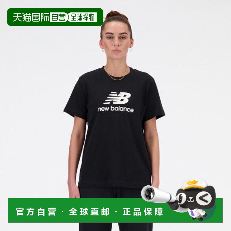 日本直邮New Balance-New Balance女子短袖T恤短袖T恤运动Essent