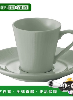 【日本直邮】则武 小咖啡杯 95cc 针叶灰 单品 灰色细瓷（白色）1