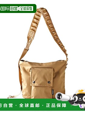 日本直邮Ballistics 男女同款 多功能机能风尼龙斜挎包 双层可调