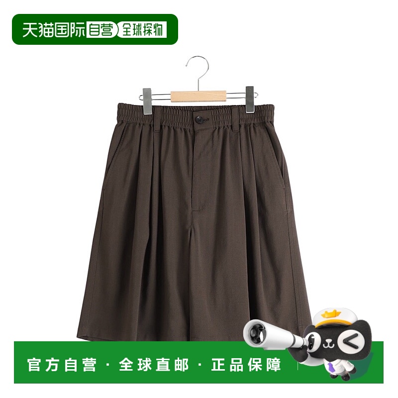 1h可退 日本直邮YOKE 男士羊毛宽松易穿春夏短裤 YK25SS001009P