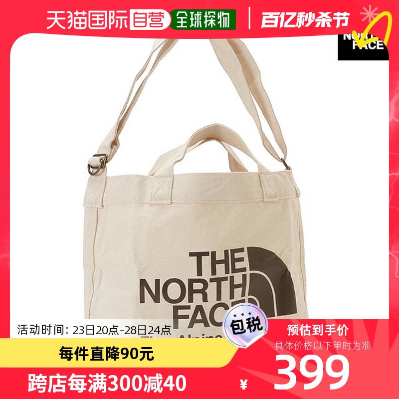 日本直邮THE NORTH FACE NF0A81BR R17可调节棉质手提包单肩包