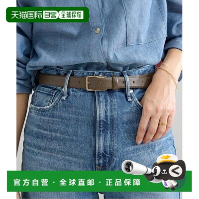 日本直邮IENA MANUELA/マヌエラ LEATHER BELT 皮革腰带 MN25S 00