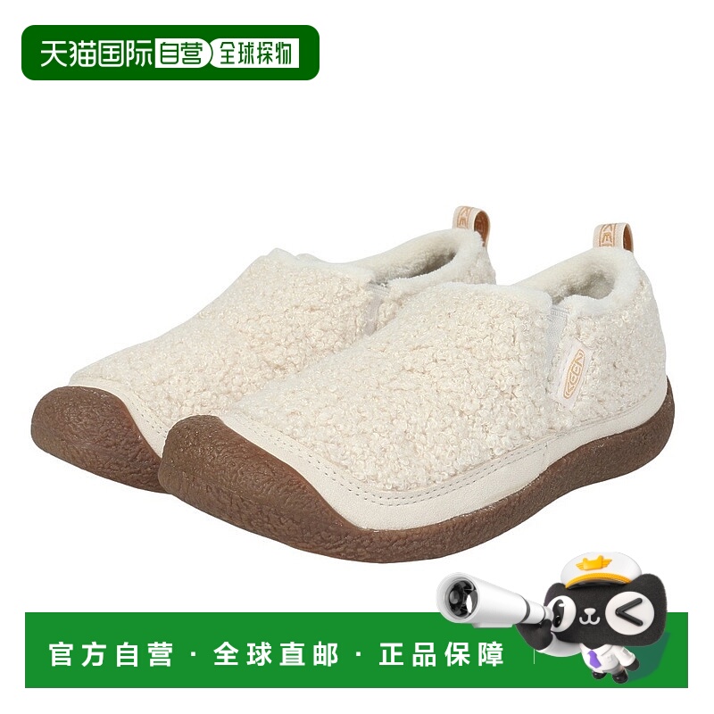 日潮跑腿Keen科恩 女款Hauser II Slip-on 毛绒休闲鞋 white 23 1