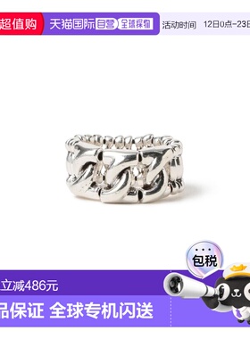 1h可退 日本直邮PHILIPPE AUDIBERT 女士链条戒指 S号 简约金属风
