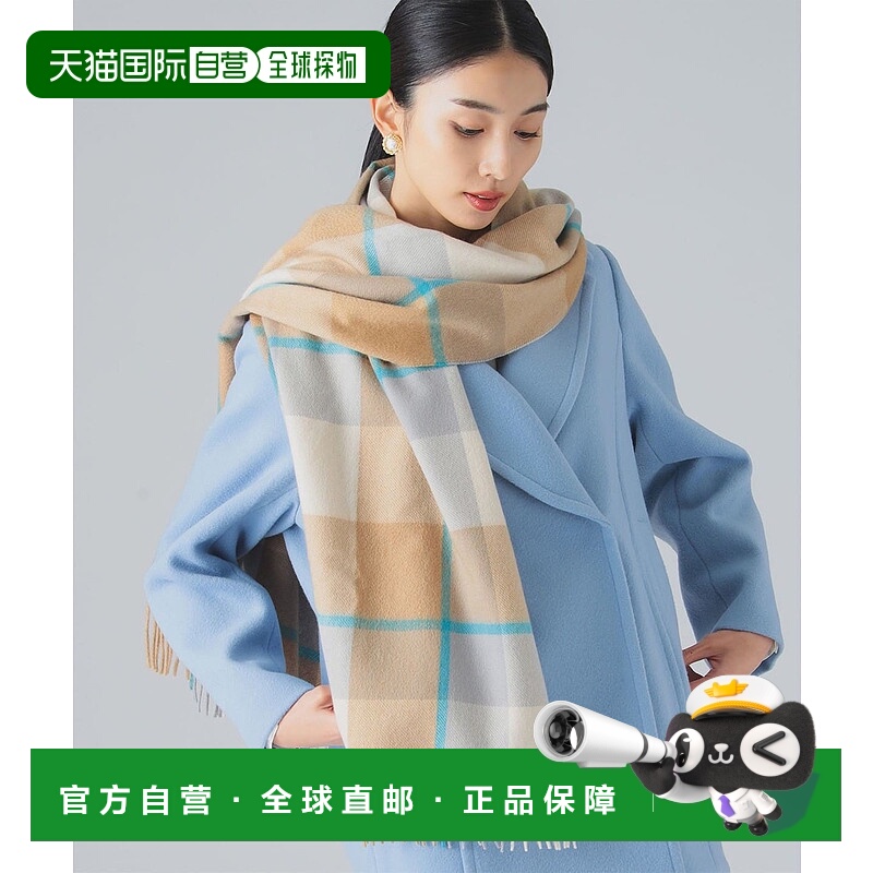 1h可退 日本直邮Joshua Ellis 女装 全羊绒 柔软质感 长方巾 四色