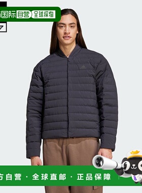 日本直邮 adidas 户外 Helionic 轻型羽绒服 男士 [IN6276] 黑色