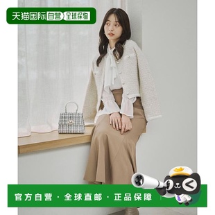 日本直邮PROPORTION 针织开衫 BODY 仿花呢风格 DRESSING 1h可退