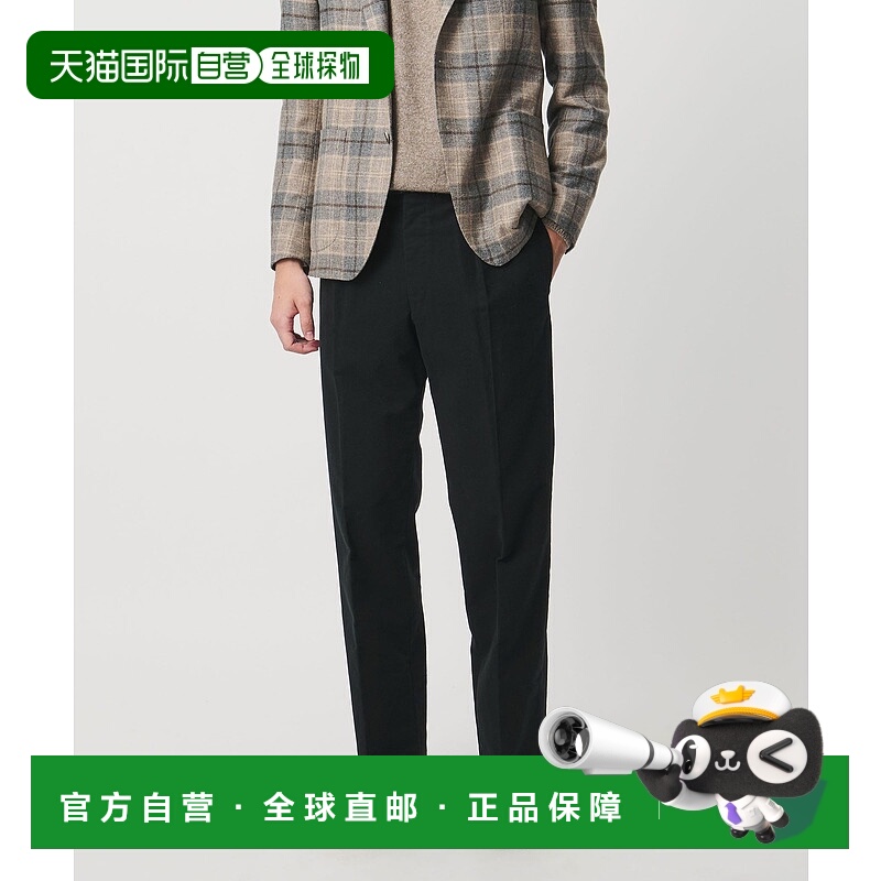 1h可退 日本直邮UNITED ARROWS 男装 棉质弹力摩洛哥绒 一褶西裤