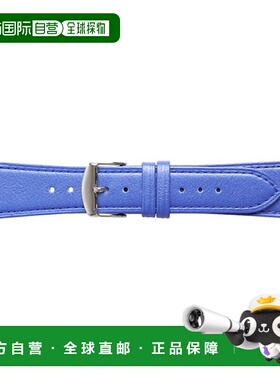 日本直邮RWC037SW Bambi 适用于 Apple Watch 蓝色皮革表带