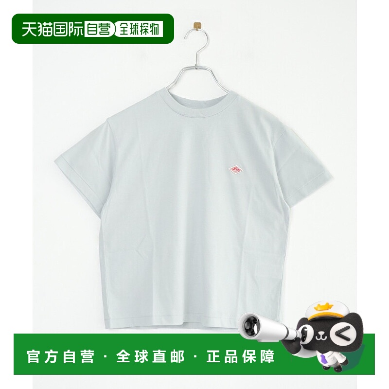 日本直邮DANTON T/C SHORT T-SHIRT 女士短袖T恤素色短款圆领[DT-