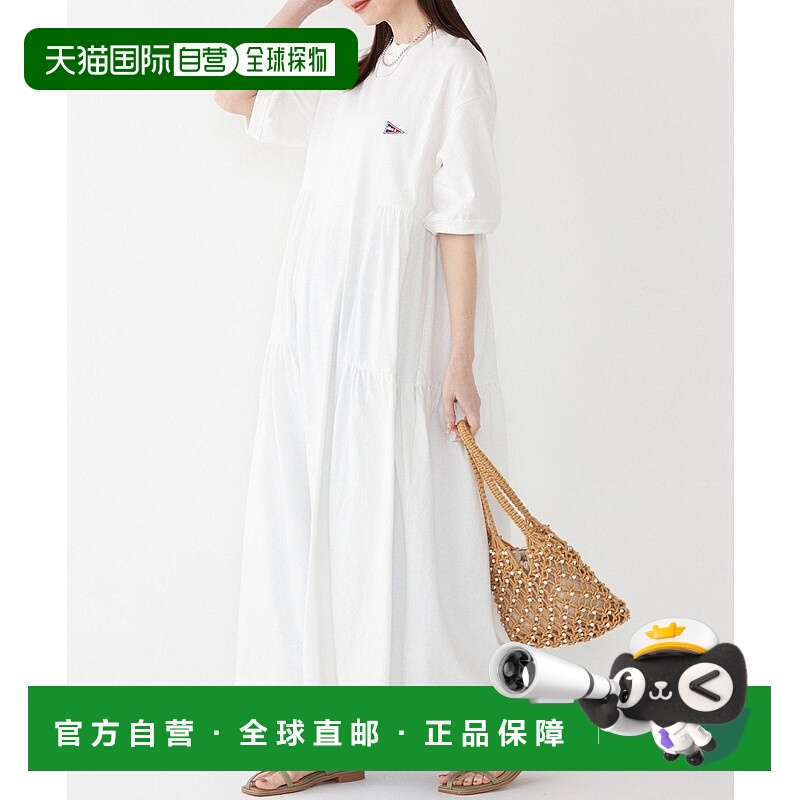 日本直邮SHIPS Allen A 可手洗美国棉撕裂风连衣裙女装