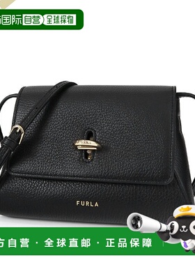 日本直邮FURLA 女士单肩包 NET Pochette 黑色 WE00490 HSF000 O6