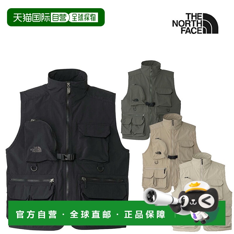 日本直邮The North Face 野外多功能背心男女士中性休闲户外露营N