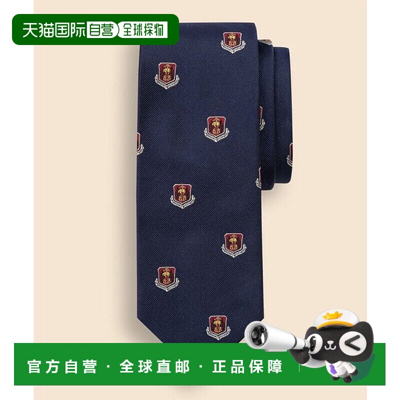 日本直邮Brooks 丝绸 GF crest 礼服领带 [91633333]