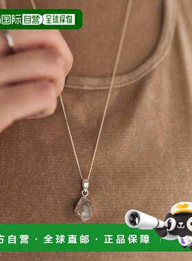 1h可退 日本直邮ear PAPILLONNER 女士 天然哈克曼水晶项链 纯银9