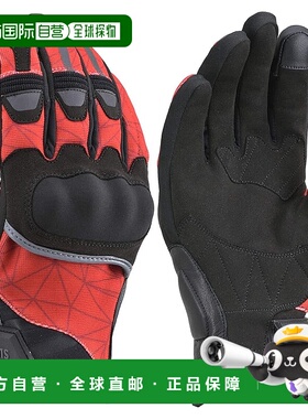 【日本直邮】Daytona 四季摩托车手套 硬护具 触屏 HBG-056 红色