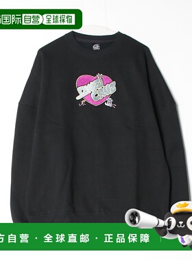 1h可退 日本直邮SANTA CRUZ 女士立体刺绣宽松卫衣 502243333