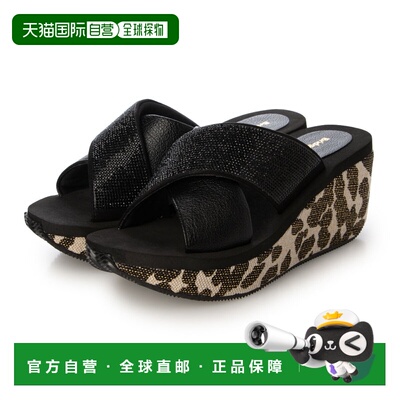 日本直邮Bridget Birkin 562127 Bridget Birkin 厚底坡跟交叉绑