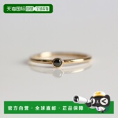 日本直邮cui cui 黑钻戒指 1h可退 K10YG 756536配饰