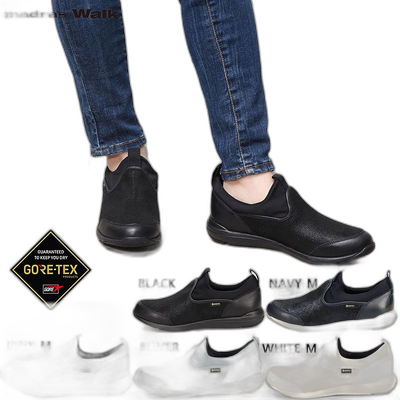 日本直邮 Madras Walk 女士运动鞋一脚蹬日常穿着步行防水雨季鞋