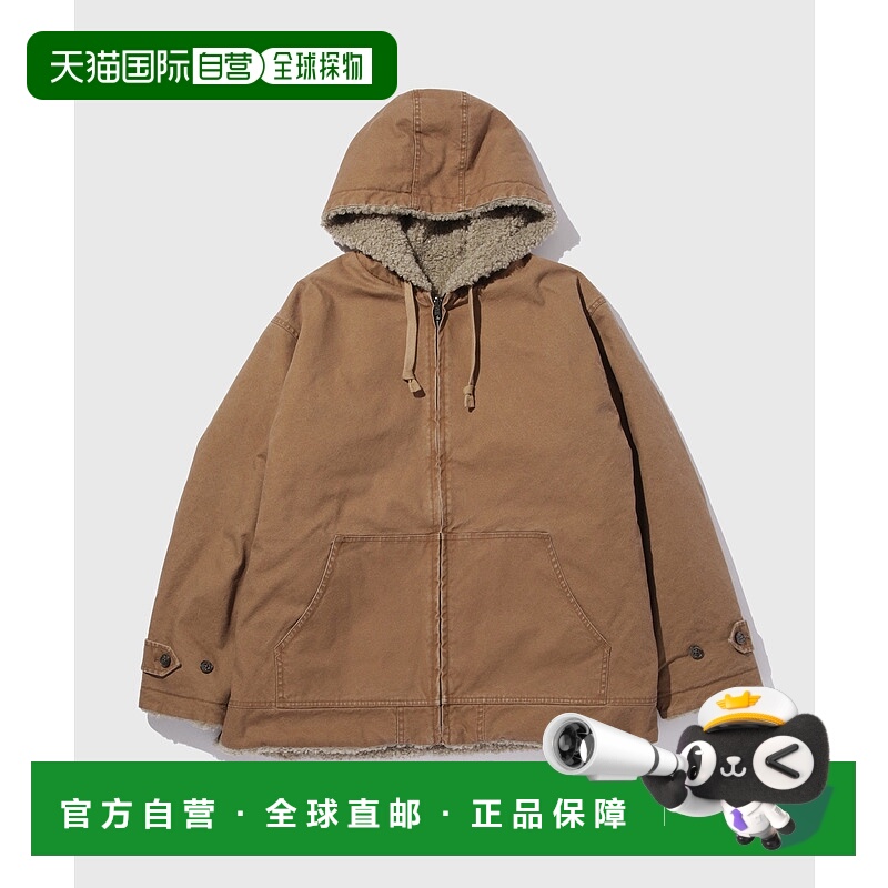 1h可退 日本直邮Adam et Rope' 男女同款 可双面穿鸭布×摇粒绒连