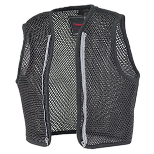 【日本直邮】KOMINE骑摩托车专用3D网眼衬里背心 黑色 4XL JK-078