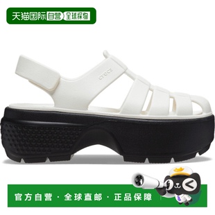 粉笔色新款 日本直邮Crocs卡骆驰 女款 休闲沙滩凉鞋 雪屋时尚