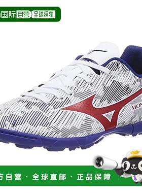 【日本直邮】美津浓MONARCIDA NEO TF五人制足球鞋 白/红色26.0cm