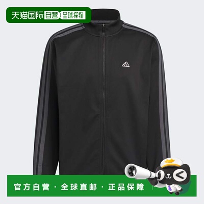 日本直邮Adidas/阿迪达斯3 STRIPES 长袖舒适立领夹克男款 KH0127