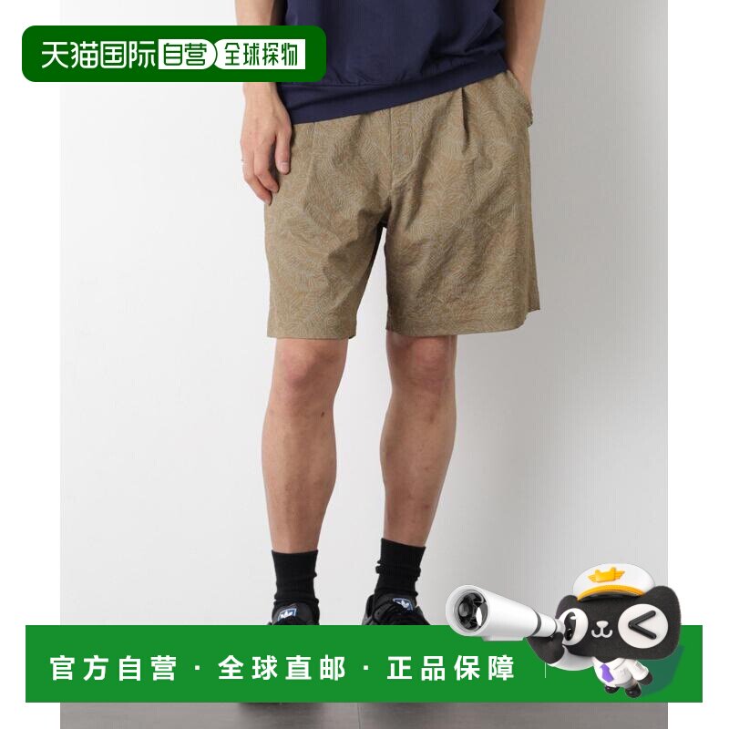 1h可退 日本直邮nano・universe 男士 夏款树叶印花短裤 672612820