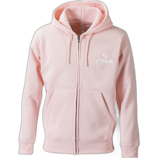 日本直邮STIGA 乒乓球服装运动衫拉链连帽衫男女通用 STIGA 拉链