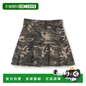 含内衬 1h可退 日本直邮LOVETOXIC女士春夏盒型褶皱短裙 可调节