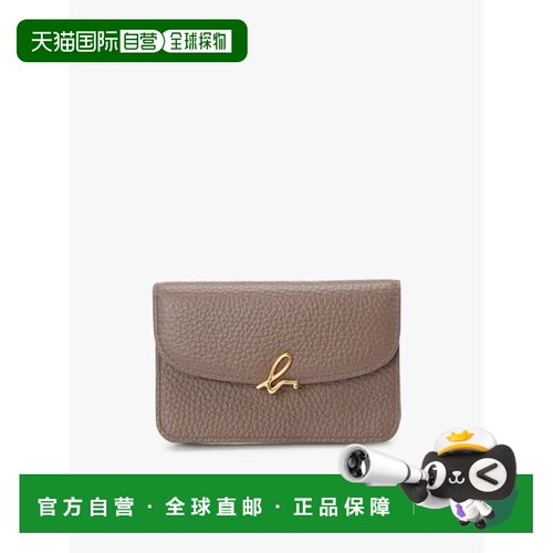 日本直邮agnes b. 皮革卡包 The b. ABW02 04 棕色系其他