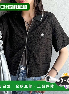 1h可退 日本直邮Classical Elf 女士双拉链鹿仔纹翻领上衣 ce1010